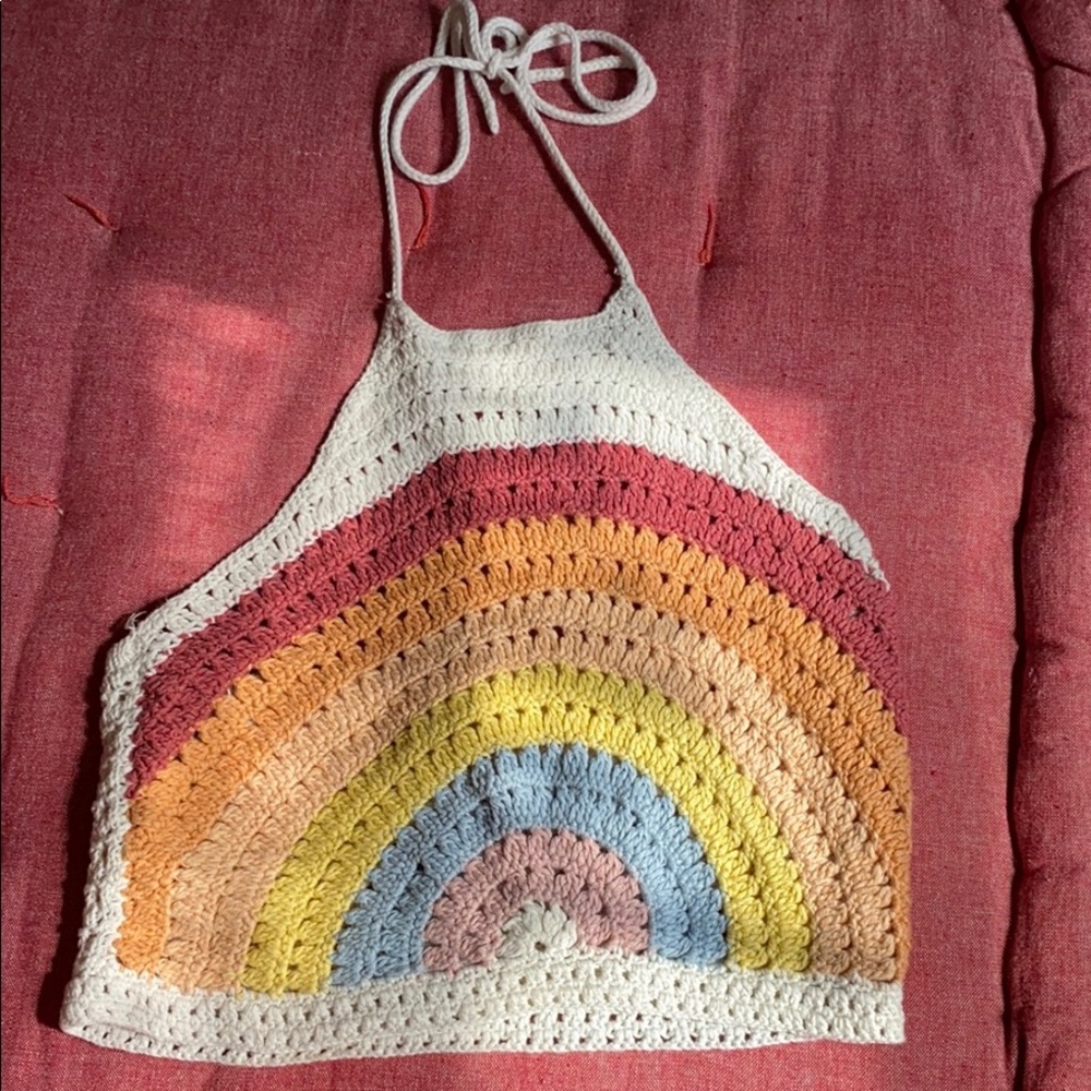 Crochet halter top from American Eagle